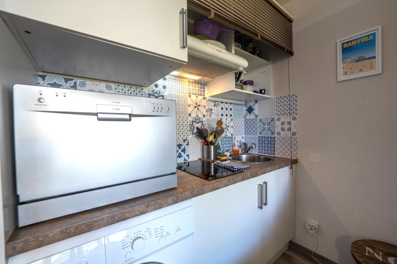 Studio *** "Thalabanyuls" - Vue Mer - Balcon Εξωτερικό φωτογραφία